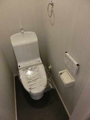 Toilet. It is with a bidet