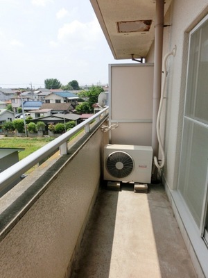 Balcony. Sunny balcony