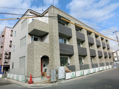 Building appearance. Higashichiba Station immediately of 2014 January built apartment.