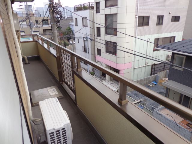 Balcony. This spacious veranda