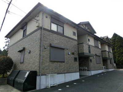 Building appearance. Daiwa House apartment construction. 