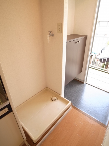 Other Equipment. Of course, washing machine storage in the room