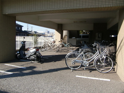 Other common areas. Covered parking lot