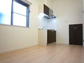 Living and room. 1R is of new construction!