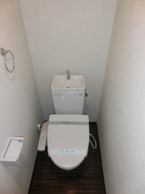 Toilet. With Washlet