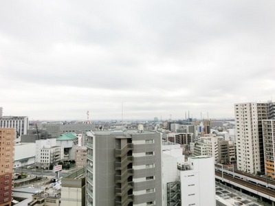 View. The view from the 15th floor