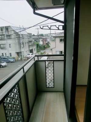 View. Spacious balcony