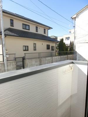 View. A quiet residential area