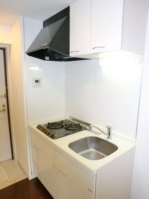 Kitchen. Two-burner stove with system Kitchen