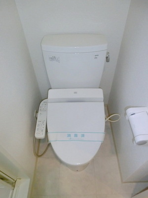 Toilet. It is a toilet seat with a cleaning function