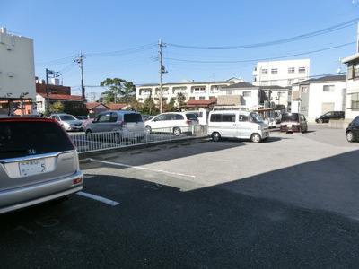 Parking lot. There is parking on site