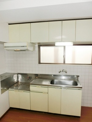 Kitchen. 2 lot gas stoves correspondence