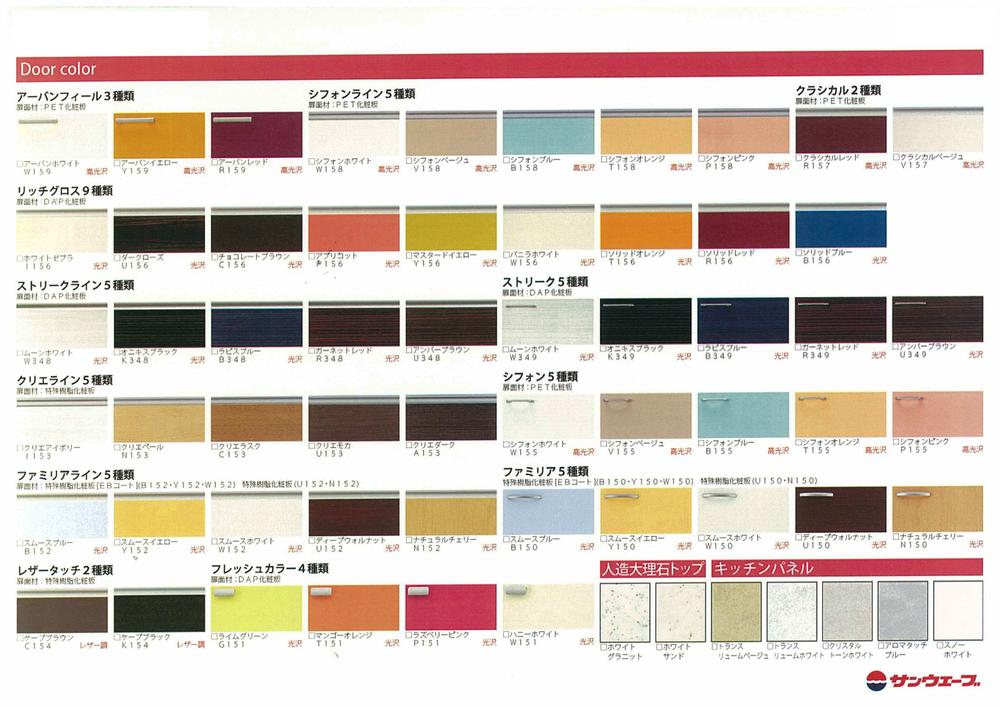 Building plan example (Perth ・ appearance). ○ kitchen color specification ○