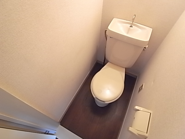 Toilet. It is a toilet with a clean