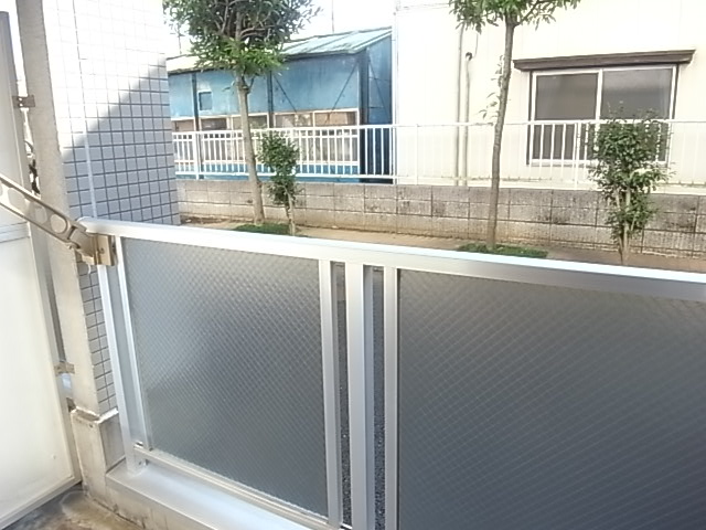 Balcony. Veranda is spread