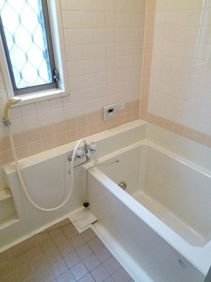 Bath. Reheating bathroom with a feature there is a convenient small window to ventilation.