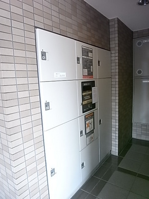 Other common areas. Home delivery locker can receive your luggage even when away