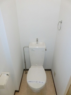 Toilet. Simple toilet