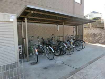 Other common areas. On-site bicycle parking lot