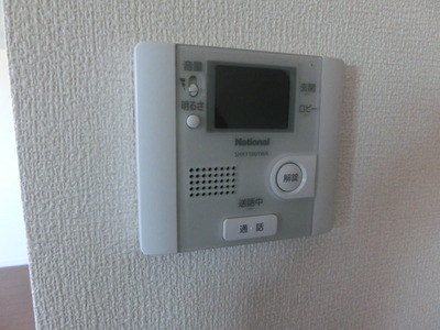 Security. TV monitor with intercom