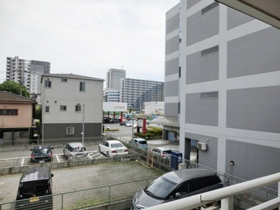 View. It is the scenery as seen from the balcony.