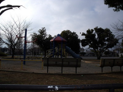 park. 100m until Tsubakimori park (park)