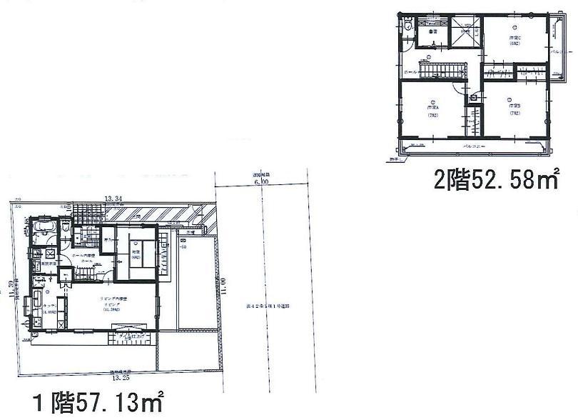 Floor plan. 25 million yen, 4LDK + S (storeroom), Land area 148.77 sq m , Building area 109.71 sq m
