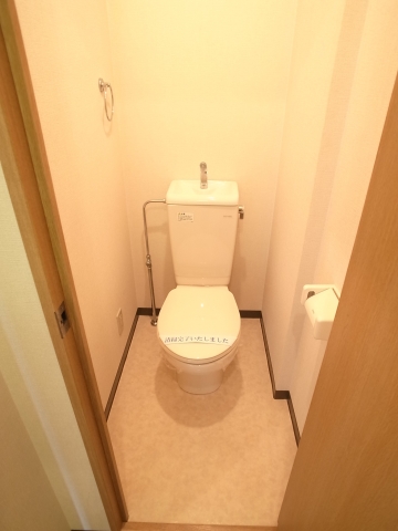 Toilet. Outlet to the toilet! Also put Washlet!