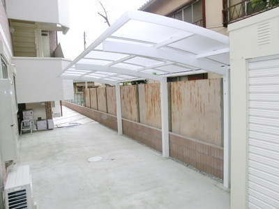 Other common areas. On-site is covered bicycle parking