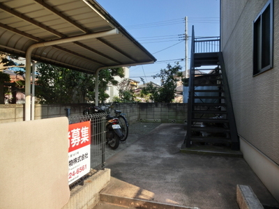 Other common areas. Place for storing bicycles