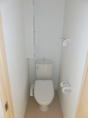 Toilet. Toilet with warm water washing toilet seat