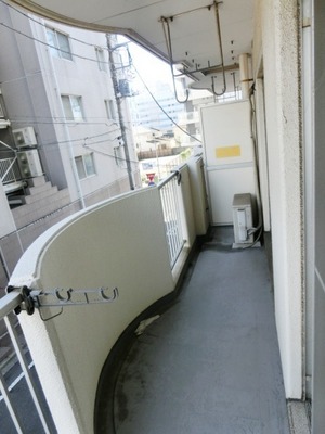 Balcony. Balconies offer spread