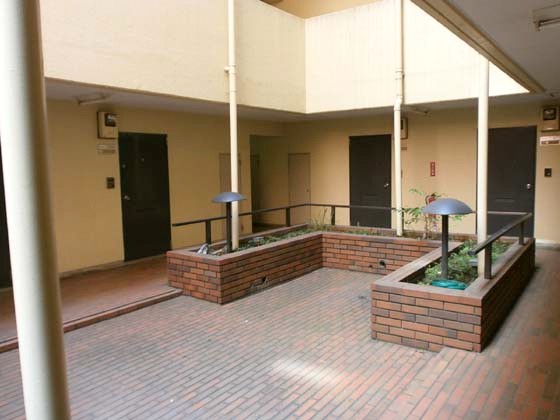 Other common areas. There is a courtyard in the building