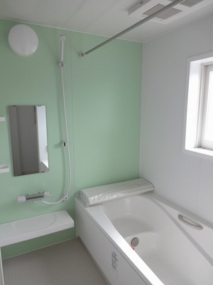 Bath. Bathroom with rain also safe bathroom ventilation dryer. 