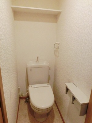 Toilet. Toilet with a heating toilet seat