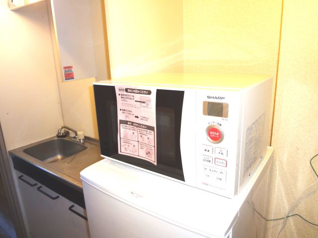 Other Equipment. It comes with a microwave oven