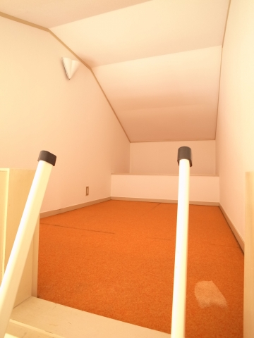 Other room space. Loft is a place ceiling height to stand!