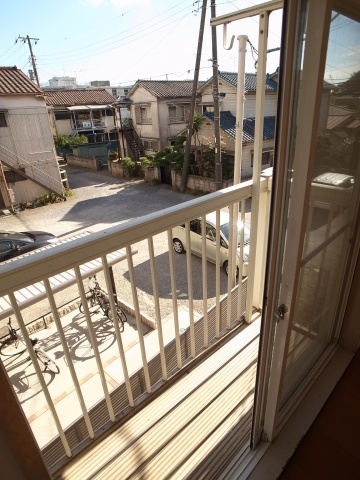 Balcony. It is a lot of thirst seems to be your laundry ☆