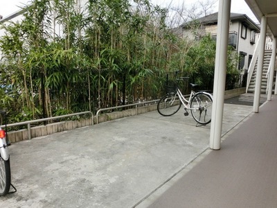 Other common areas. Bicycle parking space