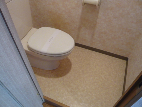 Toilet. Toilet (interior ago)