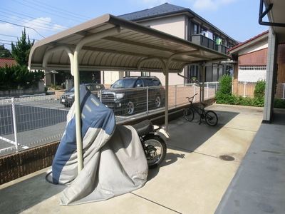 Other common areas. Covered bicycle parking lots