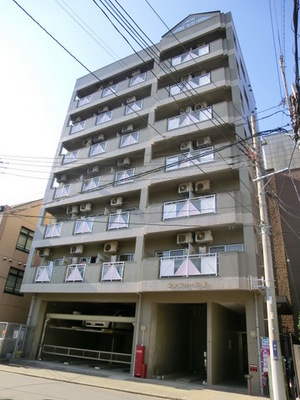 Building appearance. Chiba Station within walking distance