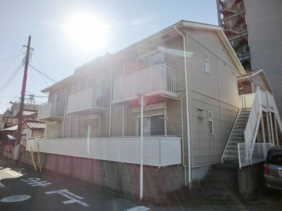 Building appearance. Commute ・ School is also the nearest convenient Chiba Station.