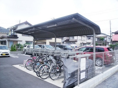 Other common areas. Is a bicycle parking lot