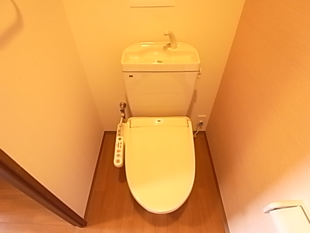 Toilet. Toilets are equipped with Washlet.