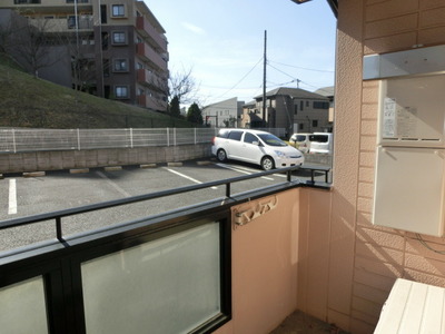 Balcony. Sunny balcony