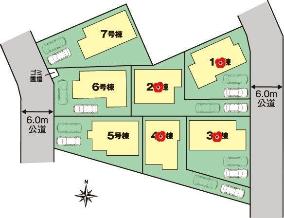 The entire compartment Figure. Chiba City, Chuo-ku, Soga 3-chome second term compartment view