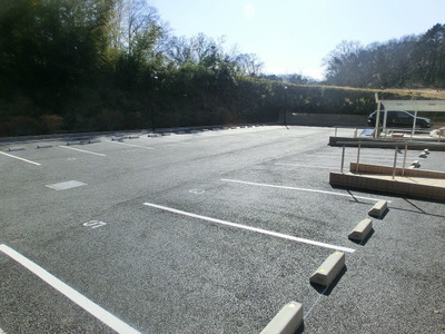 Parking lot. There is also on-site parking.