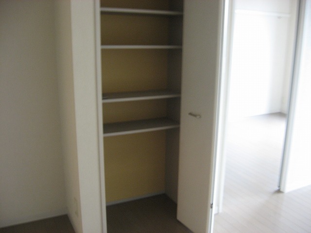 Washroom. The living is a shelf with storage ☆