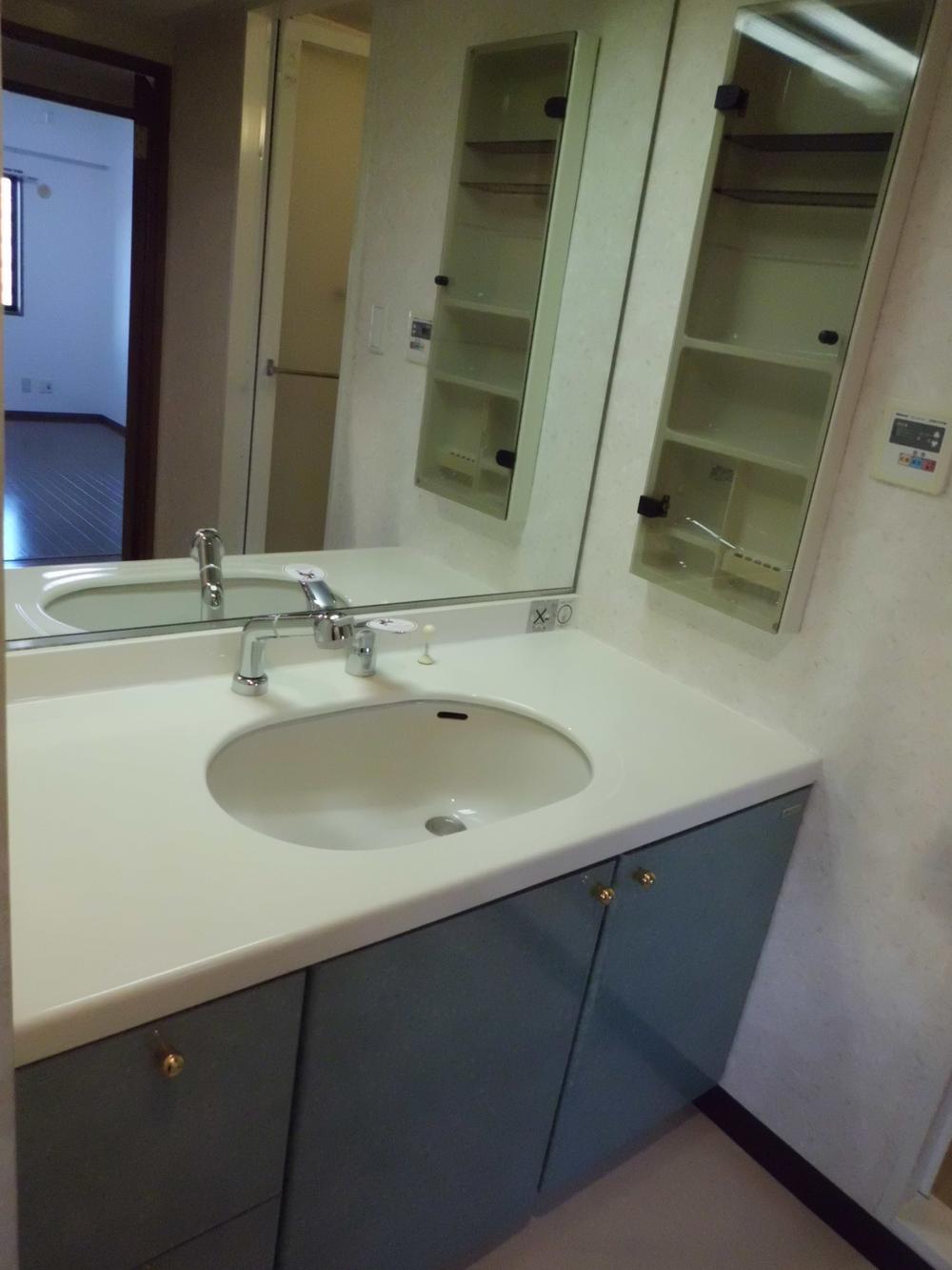 Wash basin, toilet. Washroom (December 2013) Shooting
